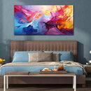 GUGIKA Abstract Wall Art for Living Room, Colorful Canvas Wall-Art for Bedroom, Print, 29x59 Inches by CozyNest Decor