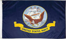 FlagSource U.S. Navy Nylon Military Flag, Made in The USA, 5x8' by GreenHaven Gardens