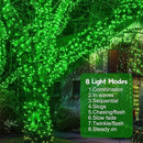 164Ft 500 LED St Patrick's Day Lights, Waterproof 8 Twinkle with Memory Functions Green String Lights for Indoor Outdoor Tree Garden Decoration (Green) by GreenHaven Gardens