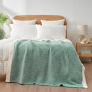 Snuggle Sac Green Throw Blanket, Ultra Soft Warm Blankets for Couch, Cozy Knit Fuzzy Plush Throws Blanket for Sofa, Bed,Living Room, Heather Green, 50x60 inches by TinyTreasures Baby Boutique