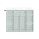 48" Mint Green Bathroom Vanity