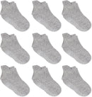 Zaples Baby Non Slip Grip Ankle Socks with Non Skid Soles for Infants Toddlers Kids Boys Girls by TinyTreasures Baby Boutique