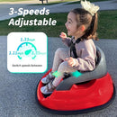 Baby Bumper Car, 6V Electric Kids Bumper Car for Toddlers with Remote Control, Bluetooth - Red by TinyTreasures Baby Boutique