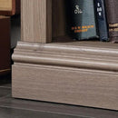 Sauder Miscellaneous Storage 3-Shelf Bookcase/ Book shelf, Salt Oak finish by CozyNest Decor