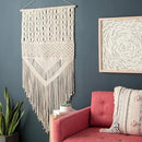 Mark&Day Wall Hanging, Tumeltsham Bohemian/Global Farmhouse Cream Tapestry Wall Hanging for Living Room, Bedroom, Office or Kitchen (60"H x 29"W) by CozyNest Decor