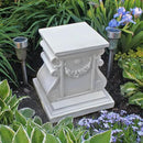 Design Toscano NG314105 Statuary Garden Base Riser, Medium, Classic Plinth by GreenHaven Gardens
