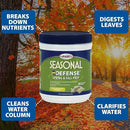 The Pond Guy Seasonal Defense, Spring & Fall Beneficial Bacteria, Barley & Enzymes, Cold Water Pond Sludge & Scum Treatment, Fish & Plant Safe, 96 Packets by GreenHaven Gardens