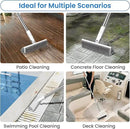 Floor Scrub Brush and Grout Brush with Long Handle–Deck Brushes for Scrubbing Heavy Duty, Stiff Bristles for Outdoor, Patio, Shower, Garage, Tile and Concrete Floor Cleaning 55 inches by CozyNest Decor