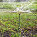 3-Arm Garden Sprinkler,360 Degree Rotating Lawn Sprinklers with Adjustable Tripod Base,Yard Sprinkler for Large Area Coverage,Hose Attachment Water Sprayer for Lawn,Garden,Animal Deterrent by GreenHaven Gardens