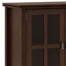 Artisan - Handcrafted Wide 4 Door Storage Cabinet by HouseOfZazla
