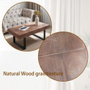 Rectangular Coffee Table With U-Shaped Legs Living Room - Multi by HouseOfZazla