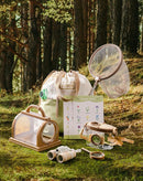 ROBUD Upgraded Kids Explorer Kit, Bug Catcher Kit with Wild Adventure Binoculars, Green Outdoor Exploration Set for Camping, Montessroi Toy for Kids Coming Closer to Nature，WRP30 by TinyTreasures Baby Boutique