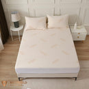 Waterproof Organic Mattress Protector California King - Organic Cotton Breathable Mattress Pad Cover - 250 GSM Comfort - Deep Pocket - Fitted Comfort by TinyTreasures Baby Boutique