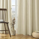 Joydeco Linen Curtains 72 Inch Length 2 Panels Set, Light Filtering Living Room Curtains (W52 x L72 Inch, Pistachio Shell) by CozyNest Decor