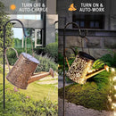 Otdair Solar Lights Outdoor Garden Decor, Metal Flower Solar Watering Can Lights with 2 Lighting Modes, Outdoor Decorations for Yard, Garden, Patio, Pathway, Christmas, Gift for Mom Grandma by GreenHaven Gardens