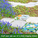 2 Size Hexagon Stepping Stone Mold, 9" /11.4" Reusable Cement Molds for Concrete, Plastic Concrete Molds for Walkways, Pavement and Garden by GreenHaven Gardens