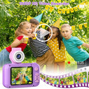 Kids Camera with 180° Flip-up Lens for Selfie & Video, HD Digital Video Cameras for Toddler with 32GB SD Card, Ideal for 3-8 Years Old Girls Boys on Birthday Christmas Party as Gift by TinyTreasures Baby Boutique