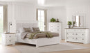 Kingston - Complete Panel Bed With Upholstered Headboard
