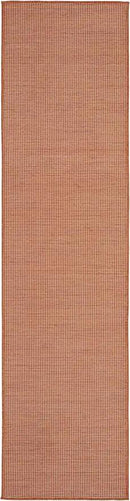 Nourison Positano Indoor/Outdoor Terracotta 2'2" x 8' Area Rug, Easy Cleaning, Non Shedding, Bed Room, Living Room, Dining Room, Backyard, Deck, Patio (2x8) by GreenHaven Gardens