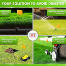 Yellow Marking Flags 1000 Pack - 4x5x15 Inch Yellow Flags for Yard - Markers For Lawn, Irrigation, Landscaping, Survey & Sprinkler Head Marking by GreenHaven Gardens