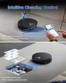 ECOVACS DEEBOT T50 MAX PRO Omni Robot Vacuum and Mop, 18,500Pa Suction, 18mm Auto-Lift, ZeroTangle &TruEdge 2.0, AIVI 3.0 Obstacle Avoidance, Auto Hot Water Mop Wash/Dry/Refill, Self-Emptying by CozyNest Decor