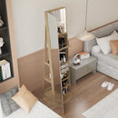 Swivel Jewelry Cabinet With Full Length Mirror by Unique Piece Furniture