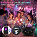 FlyEagle Galaxy Projector for Bedroom, Light Projector Star Projector Galaxy Light with Bluetooth Speaker, Timer, APP & Remote Control for Kids by TinyTreasures Baby Boutique