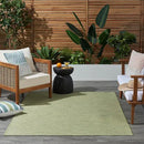 Nourison Home Home Positano 8' x 10' Fabric Green Area Rug by CozyNest Decor