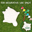 Creative Roots Mosaic Turtle DIY Stepping Stone Kit, Includes Ceramic Stone & 6 Vibrant Paints for Kids Ages 8+ by TinyTreasures Baby Boutique
