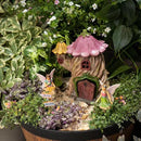 Fairy Garden Houses - Fairy House & Fairy Figures - Fairy Garden Ornaments & Fairies for Fairy Garden - Fairy Houses Kit - 4 Pieces by GreenHaven Gardens