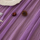 3pcs Lilac Gauze Rustic Cheesecloth Table Runner 120 Inch 10 FT for Wedding Baby Shower Bridal Shower Birthday Engagement Garden Outdoor Party Long Sheer Boho Decorations by CozyNest Decor