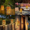 ODEETRONIC Hummingbird Solar Lantern Lights - Outdoor Waterproof Hanging Lanterns, Solar Garden Lights Birthday Gifts for Women Mom Grandma, Metal Hummingbird LED Lanterns for Garden Yard Patio Decor by GreenHaven Gardens