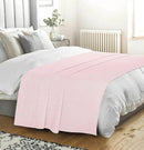 BELIZZI HOME 100 Cotton Bed Blanket, Breathable Bed Blanket Twin Size, Cotton Thermal Blankets Twin, Perfect for Layering Any Bed for All Season, Baby Pink by CozyNest Decor