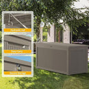 260 Gallon Double-Wall Resin Deck Box - Lockable Waterproof Outdoor Storage Box, 1000lbs Capacity & Doubles as Seating for Patio Furniture - Garden Tools, Pool Accessories (Brown) by CozyNest Decor