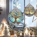 Tree of Life Stained Glass Suncatcher - Holidays & Christmas Tree Ornament, Decor & Gifts by GreenHaven Gardens