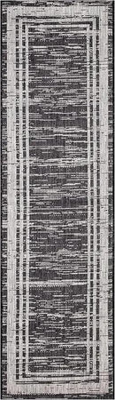 Keen Home Design Outdoor Runner Rug - 2x8 Washable Indoor/Outdoor Rug for Patio, Balcony, Kitchen, Garden, Beach, Deck and Porch. Size: 2'2" x 7'7" by GreenHaven Gardens