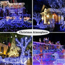 KNONEW 403ft 1000 LED String Lights Outdoor Christmas Light 8 Modes & Timer Fairy Lighting Plug in Waterproof for Xmas Yard Tree Wedding Party Holiday Decorations (Blue) by GreenHaven Gardens