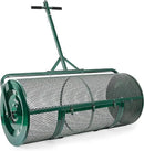 Lawn & Garden Spreaders - 44 Inch Compost Spreader with Improved T Shape Handle - Spreader for Top Dressing Compost, Fertilizer, Mulch and Soil-Strong and Lightweight Material for Basket by GreenHaven Gardens