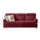 3 Seater Elegant Stationary Sofa by HouseOfZazla