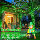 JMEXSUSS 100 LED Green Lights for St Patrick’s Day, 2 Pack Green Solar Lights Outdoor for St Patrick’ Day Decoration Tree Garden Patio Yard by GreenHaven Gardens