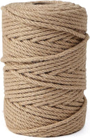 Natural Jute Twine,328 Feet 1/4 inch Hemp Twine Rope for Gift Wrapping Craft Plant Garden Christmas Handmade Arts Decoration Packing String Home Decor by GreenHaven Gardens