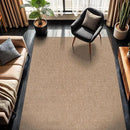 CAMILSON Easy Jute Rug 6x9, Indoor Outdoor Natural Color Fiber Area Rugs for Living Room Patio and Kitchen Rug, Solid Boho Woven Design, Easy-Cleaning, Washable Outside Carpet Alfombras (6 x 9) by CozyNest Decor
