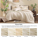 Monbix Full Size Comforter Set, Birch Marble Pattern Bedding Comforter for Full Size Bed Set, Reversible Bedding Sets 7 Pieces, Bed in a Bag with Comforter, Sheets, Pillowcases & Shams by CozyNest Decor