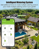 RAINPOINT Bluetooth Water Timer for Garden Hose, Smart Hose Timer 2 Outlet(Not Hub), Wireless Sprinkler Watering Timer with Rain Delay, Automatic Irrigation System for Lawns and Yard by GreenHaven Gardens