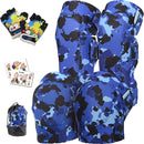 Soft-Style Kids Knee and Elbow Pads with Bike Gloves, Flexible Impact-Resistant Gear for Ages 2-11, Designed for Balance Bikes, Roller-Skating, and Skateboarding by TinyTreasures Baby Boutique