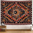 Lunerfex Hippie Sun and Moon Tapestry Bohemian Celestial Tapestries Aesthetic Tapestry for Bedroom and Living Room Decor Sun and Moon 36×48 Inches by CozyNest Decor