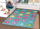 OLEEK Large Classroom Rug Elementary 6x9 - Classroom Rugs for Kids Room - Classroom Carpet Elementary - Kids playroom Rug 6 x 9 - Preschool Rugs for Classroom - Schoolgirl Style Classroom Decor by TinyTreasures Baby Boutique
