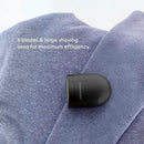 Steamery Fabric Shaver Pilo 2, Removes Lint and Pilling from Clothes and Textiles, Rechargeable Lint Remover with USB, Black