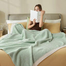 Joiedomi Twin Blanket for Couch Bed, Sage Green Knitted Blankets Gifts for Women Mom Girls, Cozy Cute Soft Throw Home Room Decor Aesthetic for Women Mothers Birthday Gifts 60x80 Inches by CozyNest Decor