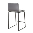 Mara - Upholstered Contemporary Counter Stool (Set of 2) by HouseOfZazla